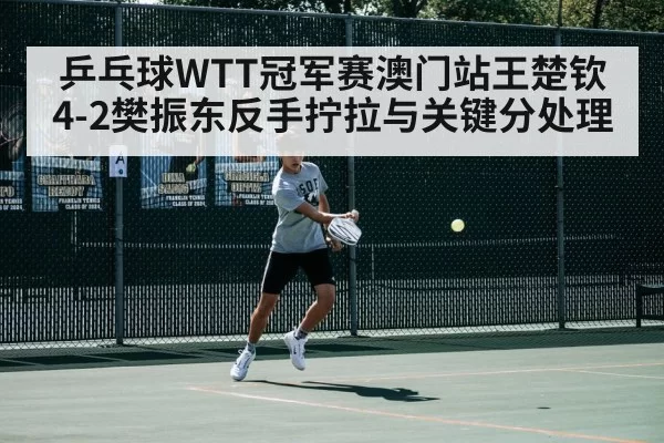 乒乓球WTT冠军赛澳门站王楚钦4-2樊振东反手拧拉与关键分处理