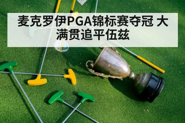 麦克罗伊PGA锦标赛夺冠 大满贯追平伍兹